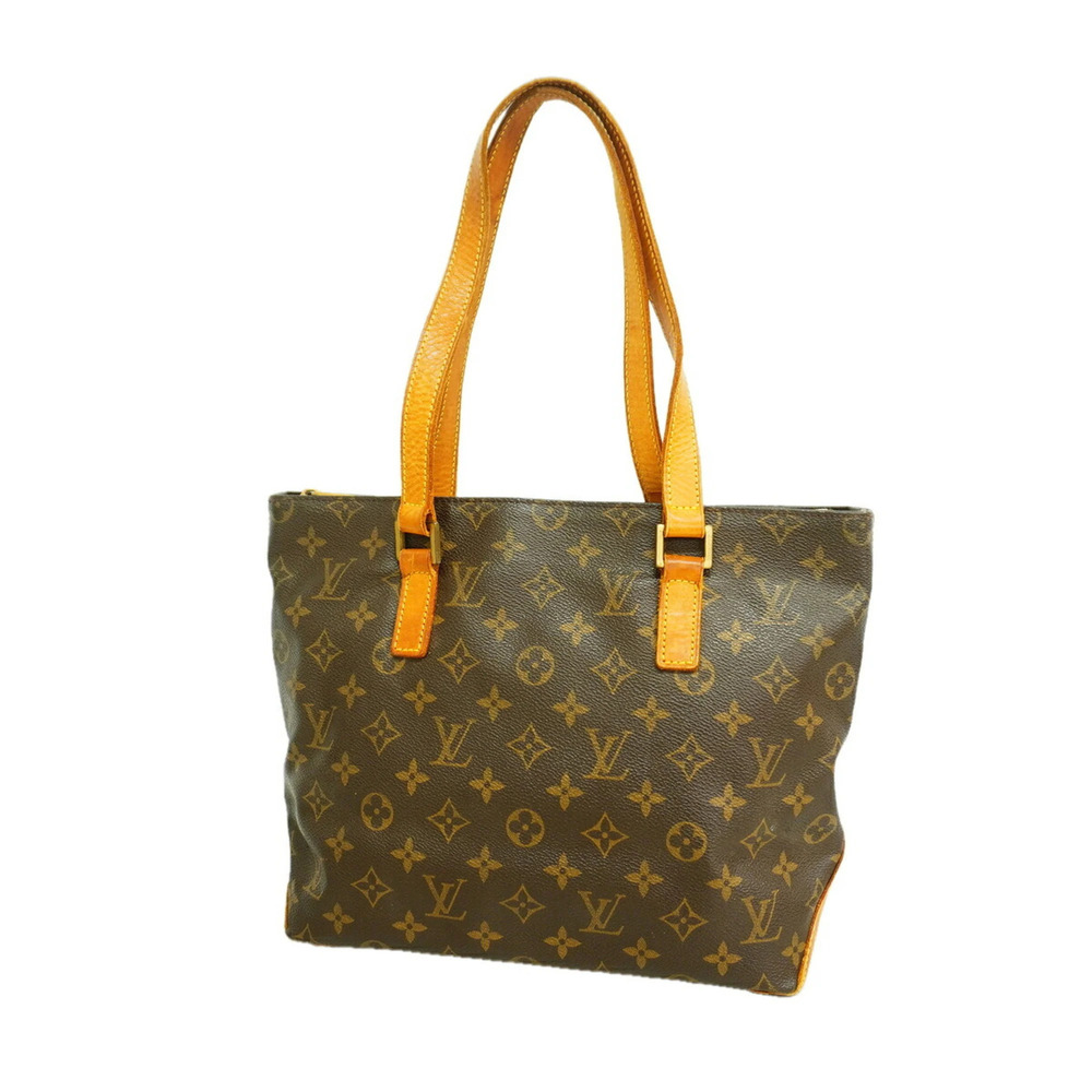 Louis Vuitton Monogram Cabas Piano Tote Bag M51148 Brown Women's